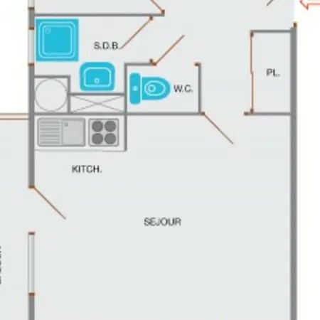 Studio Cabine 5 Pers, Proche Patinoire Et Pistes, Le Grand-Bornand - Fr-1-241-45